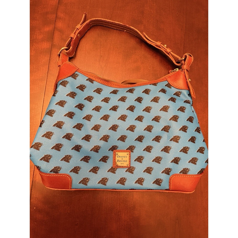 Dooney & Bourke Carolina Panthers Hobo Red Liner Purse Shoulder bag